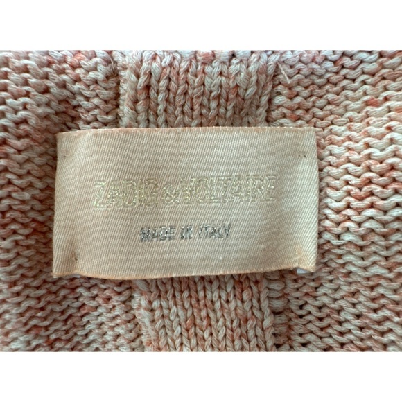 Zadig & Voltaire Tanya Cardigan Sunflower Pink Size XS/S - Picture 4 of 7